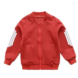Jackets Spring Patchwork Baseball Jacket Big Kids Fashion Boy Clothes For Teen Teens Boys Cardigan 8 To 12 Children Outwear Coat Hoodies