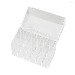 Storage Boxes 1pc Makeup Lipstick Case Organiser Box Display Stand Holder Home Organisation Accessories