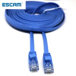 2024 1M/2M/3M/5M/10M/15M/20M RJ45 CAT6 Ethernet Network LAN Cable Flat UTP Patch Router Interesting Lot Ultra Slim and Flat Profilefor office internet connection