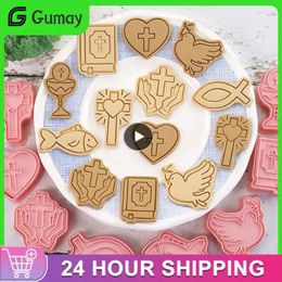 Baking Moulds Mould 8-piece Set High Quality Practical Interesting Multifunction Durable Various Cookie Moulds Cutter