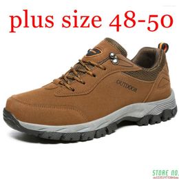 Casual Shoes Men's Hiking Waterproof Outdoor Sneakers Trekking Non-Slip Lightweight Trail Running Camping Climbing Travel Size 51