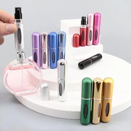 Storage Bottles 5ml Mini Portable Perfume Refill Bottle Refillable With Spray Jar Scent Pump Empty Cosmetic Containers Atomizer Travel Tools