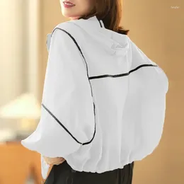 Women's Jackets 2024 Jacket Lightweight Sun Protection Clothing Summer Coat Anti-UV Breathable Korean Fashion Loose