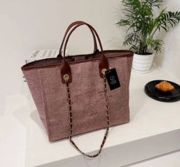 Bags Designer Classic Evening Bags Luxury Handbag Fashion Pearl Brand Label Backpack Womens Beach Handbags Purse Women Canvas Hand Bag
