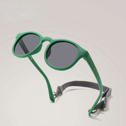 Elastyczne nowonarodzone okulary dziecięce okulary przeciwsłoneczne Dziewczyno chłopiec Polaryzowany Uv400 Ochrona 0-36 miesięcy niemowląt niemowląt Oculos L2405