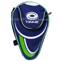 YINHE Table Tennis Bag with Gift 2x Protective Film 1x Edge Tape Original YINHE GALAXY Racket Bag Ping Pong Bat Case 240515
