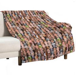 Blankets Cage Collage Throw Blanket Personalized Gift Sofa Christmas Gifts