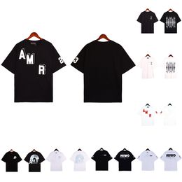 designer tshirt mens t shirts Black and white shirt trendy letters graphic tops t shirt quick dry women trendy cotton fashion pullover tees clothing