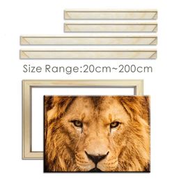 2020cm120240cm DIY Frames Wooden Po Oil Painting Canvas Diamond Wall Art Diy Poster Drop 240516