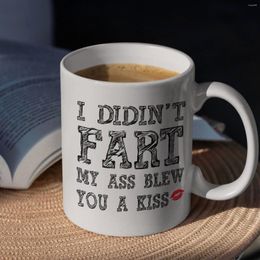 Mugs 11 Oz /330 Ml "I Didn't Fart" Mug A Unique Gift For Men And Women Sons Daughters Wives Also Suitable Cafe Restaurants
