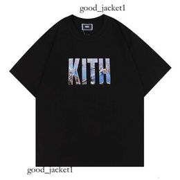Summer Designer T Shirt Kith Shirt Oversized Men T Shirts High Quality Casual Summer Essentialsclothing Tees US Size S-Xxl Kith Hoodie 398