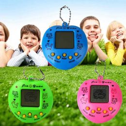 Other Toys Virtual Pet Tamagotchi Tamagochi Toy in Russian Original German Spanish Polish Electronic Animals Kid Play Game Boy Child Pixel s5178