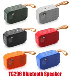 TG296 Mini Bluetooth Wireless Speakers Subwoofers Portable Outdoor Loudspeaker Hands Call Profile Stereo Bass 500mAh Battery S7170656