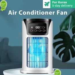 Other Home & Garden New Portable Mini Air Conditioner Fan Cooler Water Cooling Conditioning For Room Office Mobile Drop Delivery Dhkxe