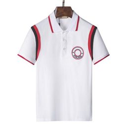 2022 Mens Designer Polo Shirt Man Fashion England Stylist poloshirts Men Casual Golf Polos Shirt High Street Embroidery Snake Bee 8883515