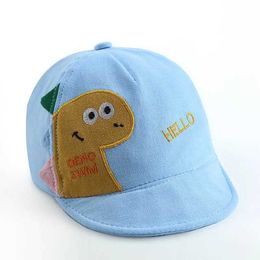 Caps Hats Cartoon Dinosaur Baby Hat Soft Cotton Boys and Girls Baseball Hat Summer Outdoor Baby WX854164