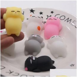 Decompression Toy Kawaii Squishies Mochi Squishy Toys Cute Cat Tpr Mini Relief Birthday Gift Drop Delivery Gifts Novelty Gag Dhtzr