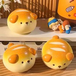 10PCS Decompression Toy Birthday Gift Cartoon Bread Dog Slow Rebound Doll Creative Squeeze Decompression Toy Table Ornament Squishy Slow Rising