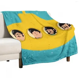 Blankets Yellow Throw Blanket Comforter Manga Soft For Sofa