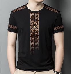 designer t shirt summer short sleeve Ice Silk gradual bee t-shirt Luxury men tshirt tee brand mens clothes