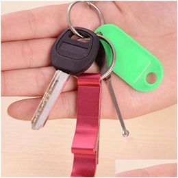 Openers Bottle Opener Aluminum Chain Keyring Keychain Beer Wine Claw Metal Bar Tools With Lx3464 Drop Delivery Home Garden Kitchen Din Dhdox