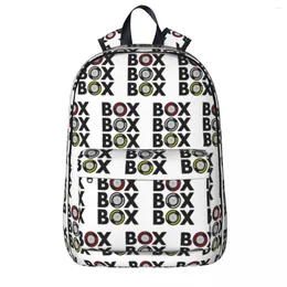 Backpack Box Backpacks Large Capacity Student Book Bag Shoulder Laptop Rucksack Fashion Travel Children School