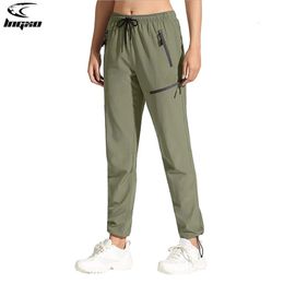 LNGXO Men Women Cargo Pants Camping Hiking Climbing Waterproof Pants Outdoor Sport Quick Dry Anti-UV Lightweight Trousers Unisex 240508