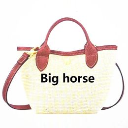 France Brand Big Horse Womens Handbag Female Shoulder Messenger Bag Ladies Crossbody Fashion Lady Shell Sac A Main 240509