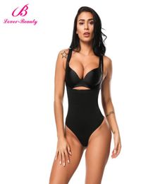 Lover Beauty Women Full Body Shaper Waist Cincher Underbust Thong Corset Bodysuit Jumpsuit Shapewear Seamless Pants Corset C5467653