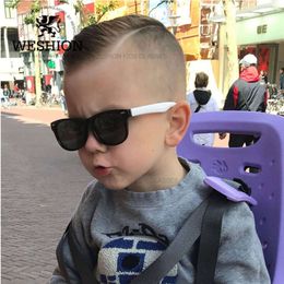 Sunglasses Kids Polarised Children Classic Brand Designer Eyeglasses TAC TR90 Flexible Safety Frame Shades For Boy Girl L2405