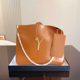 Hip Women Handbag Totes Letter Tote Bag Womens Designer Bag Leather Bucket Bags Designer-Handbags Fashion Classic Large Capacity Shopping Bags Purse Wallet