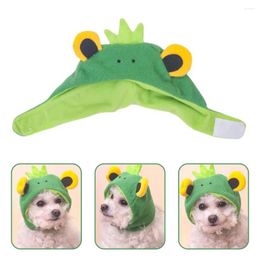 Dog Apparel Headgear Lightweight Puppy Gift Po Props Cozy Funny Big Eyes Frog Cat
