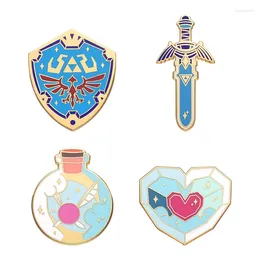 Brooches Cool Game Enamel Brooch Collection Pretty Pins Clothing Pin Backpacks Lapel Badges Fashion Jewellery Accessories For Friends Gifts