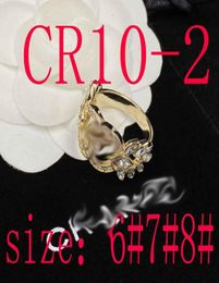 5year store factory whole stereo Cletter zircon ring couple gifts do not fade hypoallergenic dust bag5869087