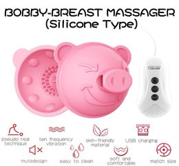 YEAIN Remote Control 10 Speed Nipple Vibrator Suckers Vibrating Nipple Breast Pump Massager Sex Flirting Toy Sex Licking Tongue9917297