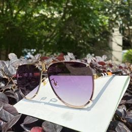 Sunglasses 2024 Luxury Retro Stripe Style Men Women Brand Design Double Beam Cool Driving Sun Glasses Oculos Gafas UV400