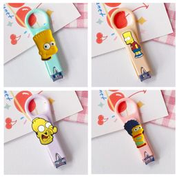 Nail Polish 18 Cartoon Clippers Stainless Steel Child Manicure Tools Cutter For Girls Set Fingernail Women Drop Delivery Oteul