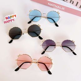 New Kids Alloy Personalised Street Photography UV400 Boys Girls Outdoor Sun Protection Sunglasses Children Glasses 9d5a1