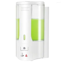 Liquid Soap Dispenser Touchless Wall-Mounted Refillable Pump For Bathroom Home Kitchen Church