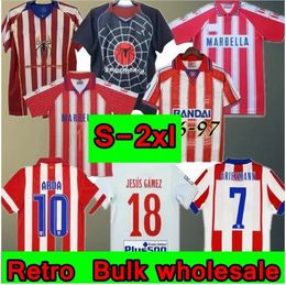 etro 2004 2005 Atletico Retro Madrid soccer jerseys #9 F.TORRES 1994 95 96 97 2013 14 15 CAMINERO GRIEZMANN Gabi HOME vintage classic football shirt