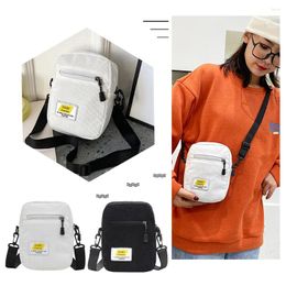 Shoulder Bags Corduroy Zipper Messenger Bag For Women Casual Autumn Winter Multi-layer Small Crossbody Soft
