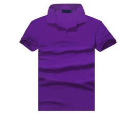 Top clothing New Men Polo Shirt Men Small Horse Embroidery Business Casual solid male polo shirt Short Sleeve breathable polo sh5056611