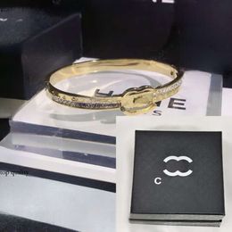 Chanells Bracelet 18K Gold 925 Silver Designer Jewellery Luxury Girl Love Diamond Circle Classic Brand Jewellery Couple Gift Box Fashion Chanells Bangle 6 638