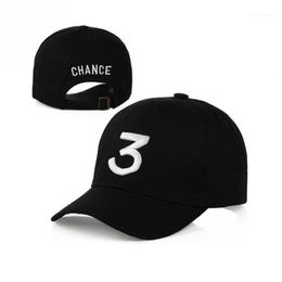 Ball Caps Whole Chance 3 Rapper Baseball Cap Letter Embroidery Snapback Men Women Hip Hop Hat Street Fashion Gothic Gorro111019869