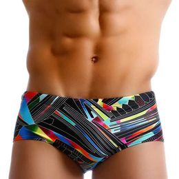 Men's Swimwear Men Swimwear Swim Boxers Board Shorts Surfing Bikini Swimsuits Brazilian Cut Bathing Suit Water Sports Trunks Beach Underwear Y240517