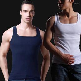 Men's Tank Tops Man Fitness Vest Solid Color Sweatwicking Comfort Sports Sleeveless Cool Casual Coat Male Home Furnishings