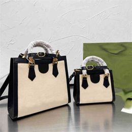 Hip Totes Bamboo Handle Classic Designer Handbag Women Fashion Leather Bucket Bags Shoulder Bag Purses Handbags 220422