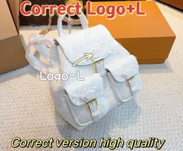 Women's backpack Popular style designer backpack Correct version High quality Logo+L Contact me to see pictures
