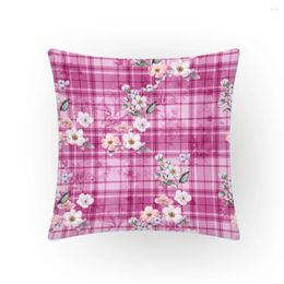 Pillow Pillowcase Decorative Pillows Creative Upholstery Flower Plant Covers Cute Home Decor 45x45 Sofa Artistic Vintage E2197