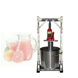 Manual Hydraulic Fruit Squeezer Stainless Steel Small Honey Grape Blueberry Mulberry Apple Presser Juicer